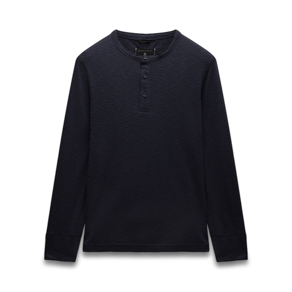 1X1 Slub Slim Henley J6