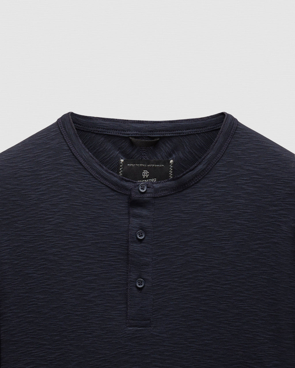 1X1 Slub Slim Henley J6