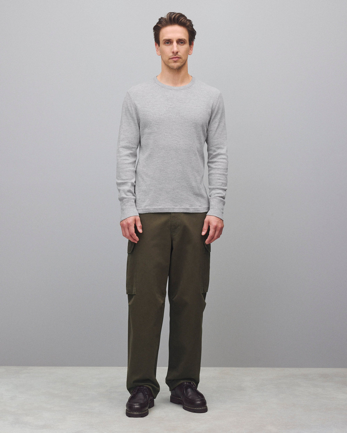 1x1 Slub Slim Long Sleeve O4