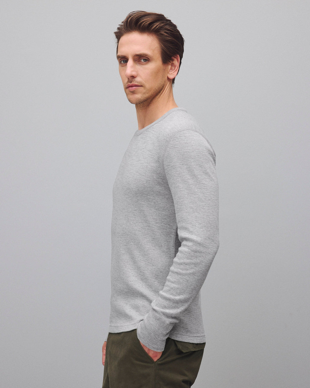 1x1 Slub Slim Long Sleeve O4