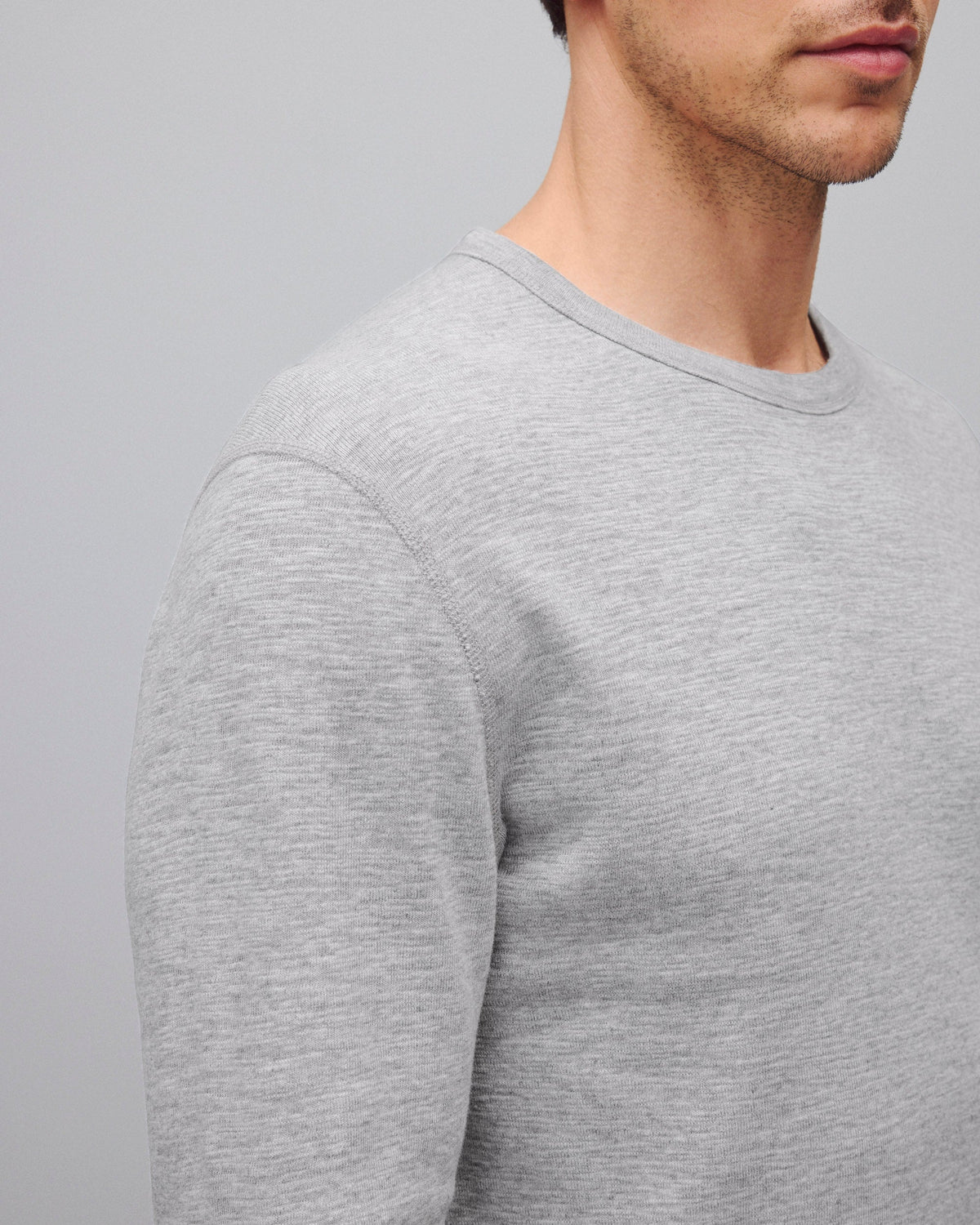 1x1 Slub Slim Long Sleeve O4
