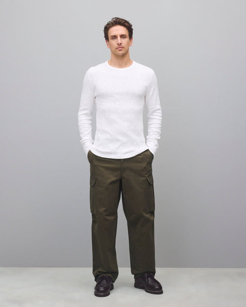 1x1 Slub Slim Long Sleeve T0
