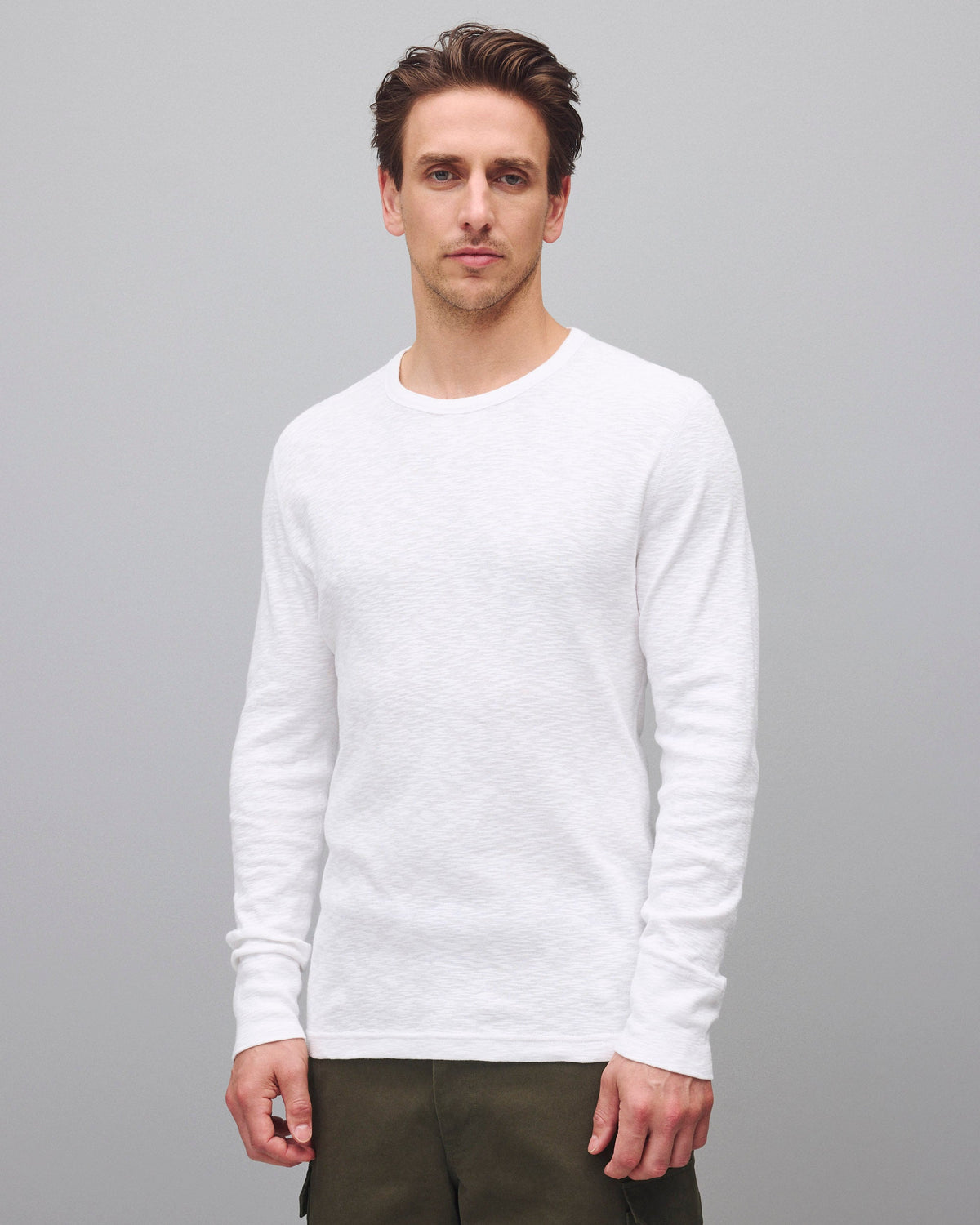 1x1 Slub Slim Long Sleeve T0