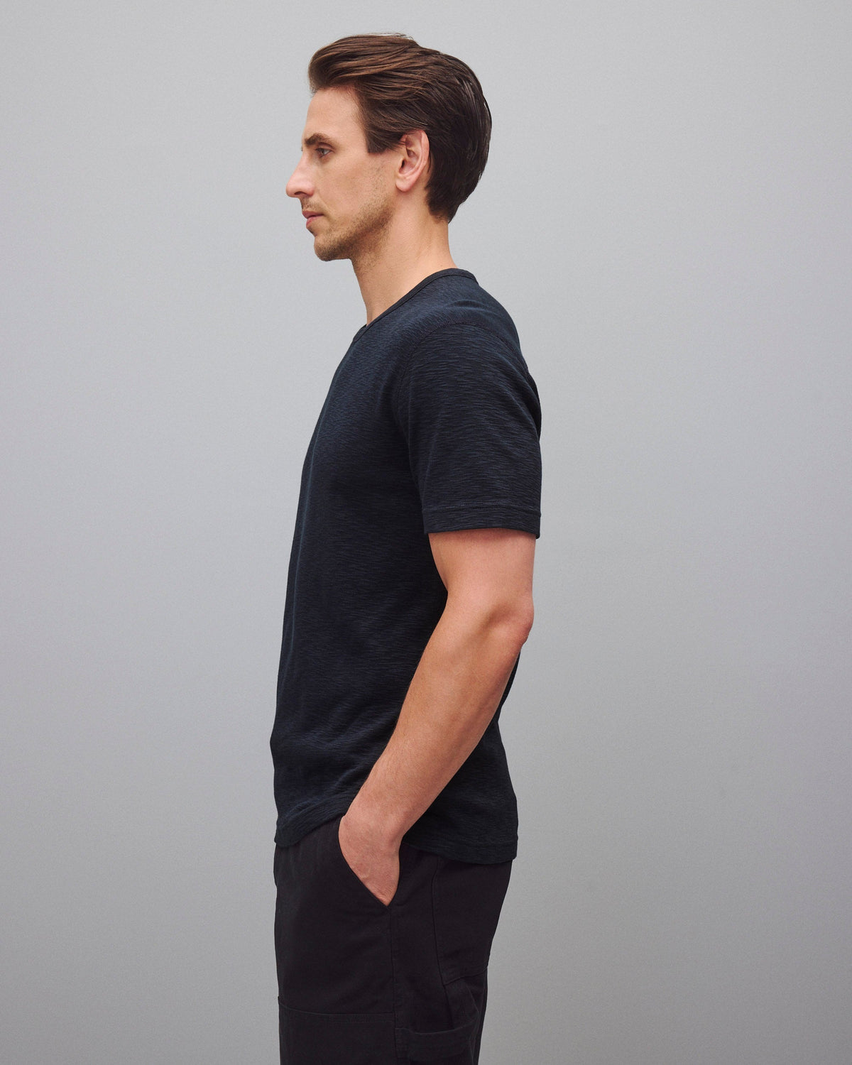 1x1 Slub Slim T-Shirt L4